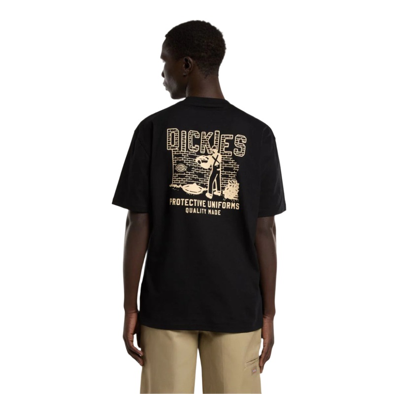 Dickies Bricklane Short Sleeve T-Shirt Black