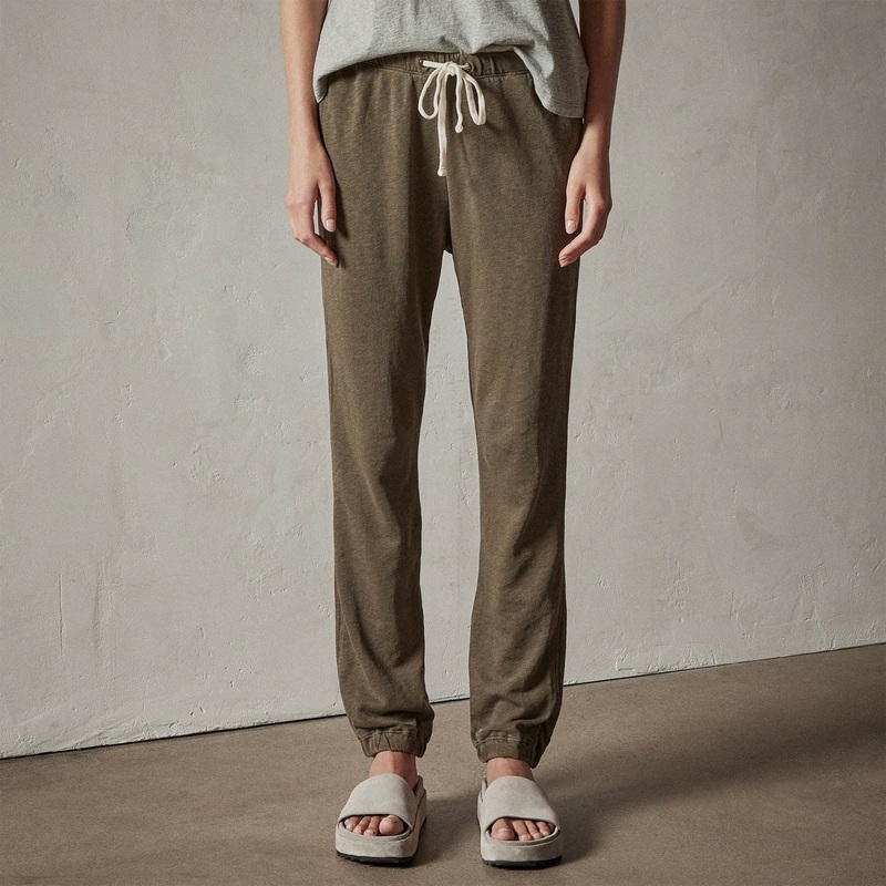 French Terry Sweat Pant - Burdock Pigment