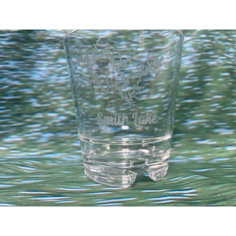 Smith Lake Unbreakable Plastic Old Fashioned Glass