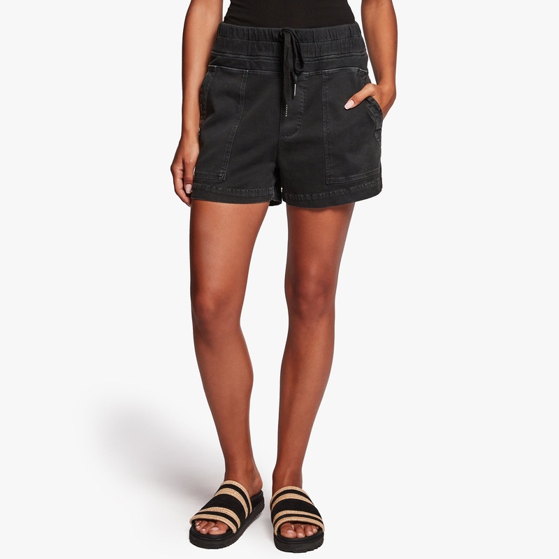 Cotton Slub Military Short - Black Pigment