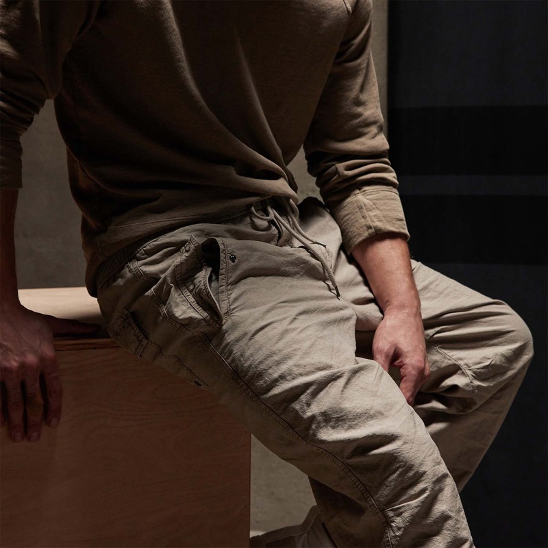 Textured Flight Pant - Toast Pigment