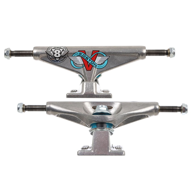 Venture Koston Hi V8 Skateboard Trucks - 142mm/Polished
