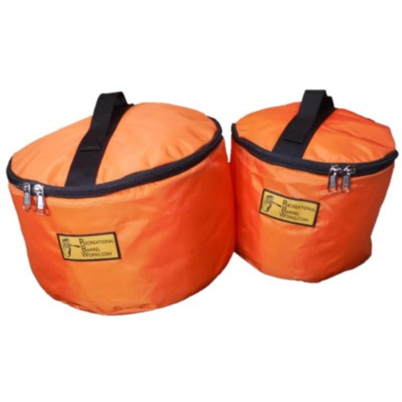 Zippered Barrel Bucket