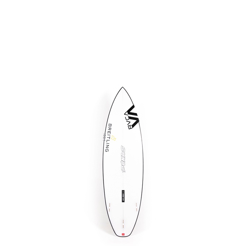 2ND HAND Pukas Surfboard - TASTY TREAT ALL ROUND by Axel Lorentz - 5'8" x 19.13 x 2.35 x 26.97L - AX10378