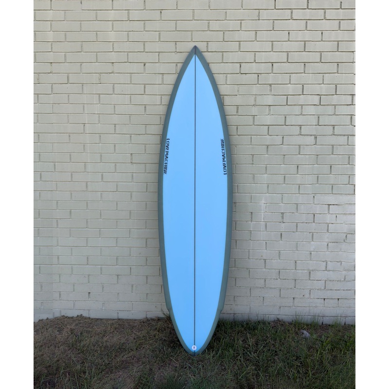6'6" Lovemachine Surfboards TWRP - Blue/Spruce
