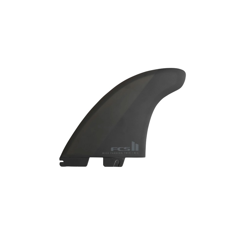 FCS - FCS II MICK FANNING TWIN - PC - BLACK - M|L - 2+1FINS