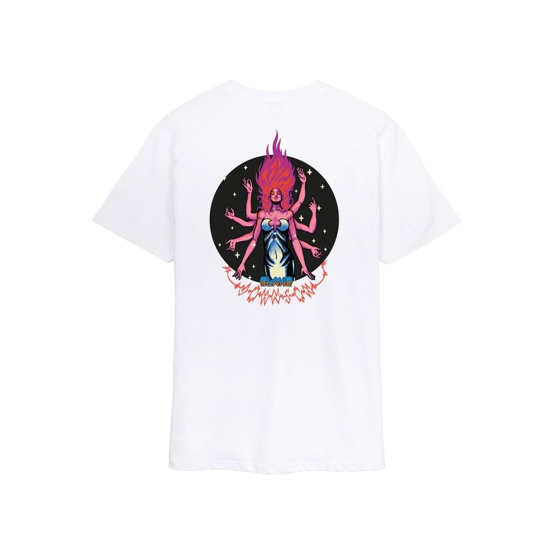 Santa Cruz Johnson Danger Zone 2 T-Shirt White