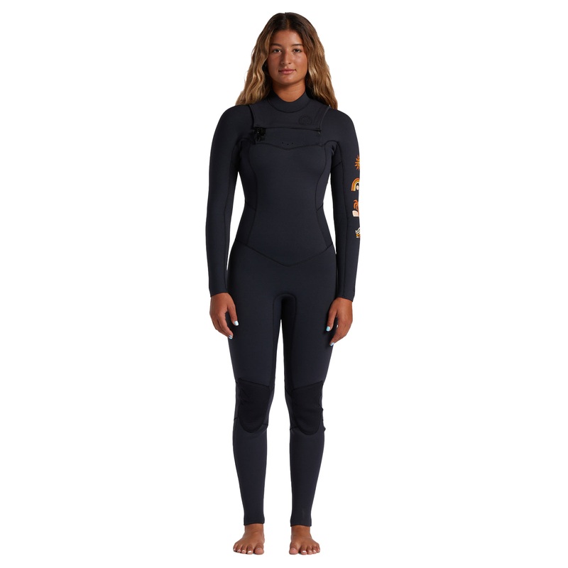 Billabong Womens 3/2 Salty Dayz Natural Steamer Wetsuit