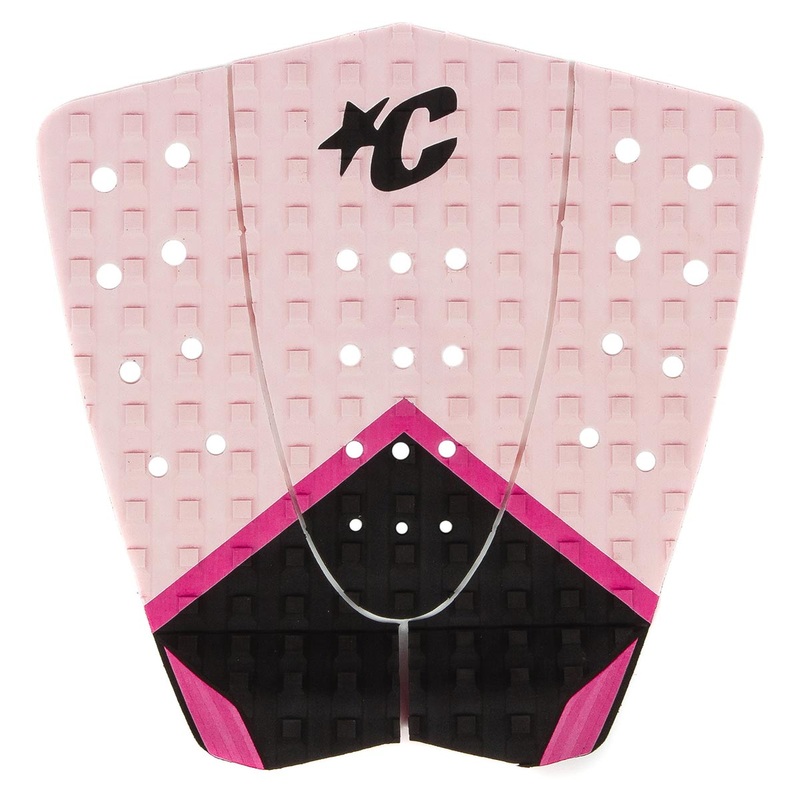 Creatures of Leisure Steph Gilmore 3 Piece Tail Pad - Pink