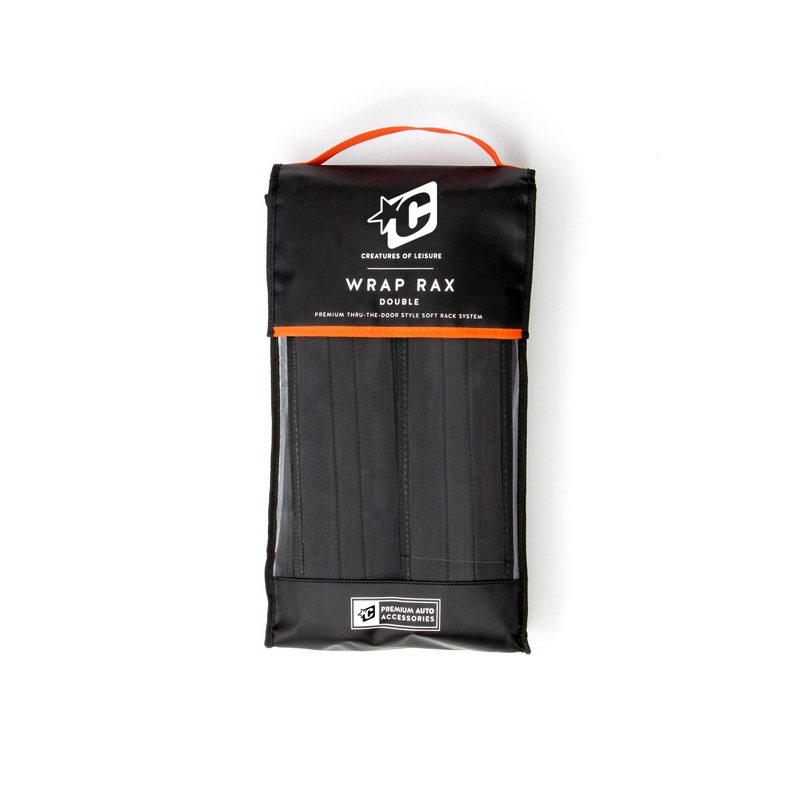 Creatures Wrap Rax Double Roof Racks-Black Orange