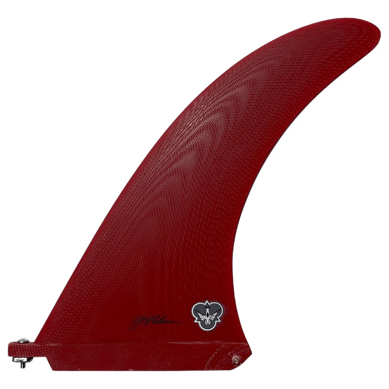 Flying Diamonds CJ Power Flex Longboard Fin - 10"/Red