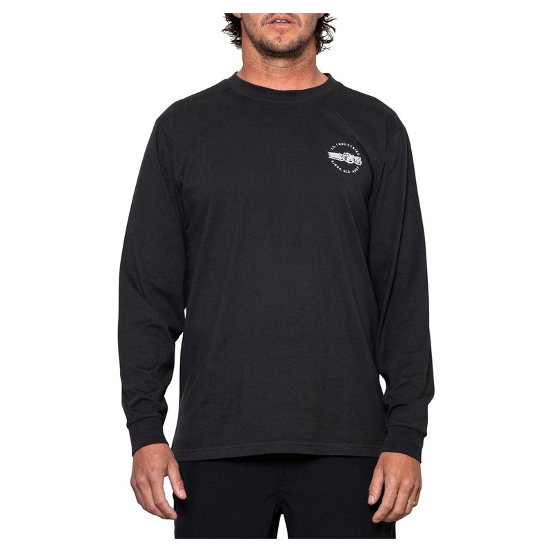 JS Baron Long Sleeve Tee - Washed Black
