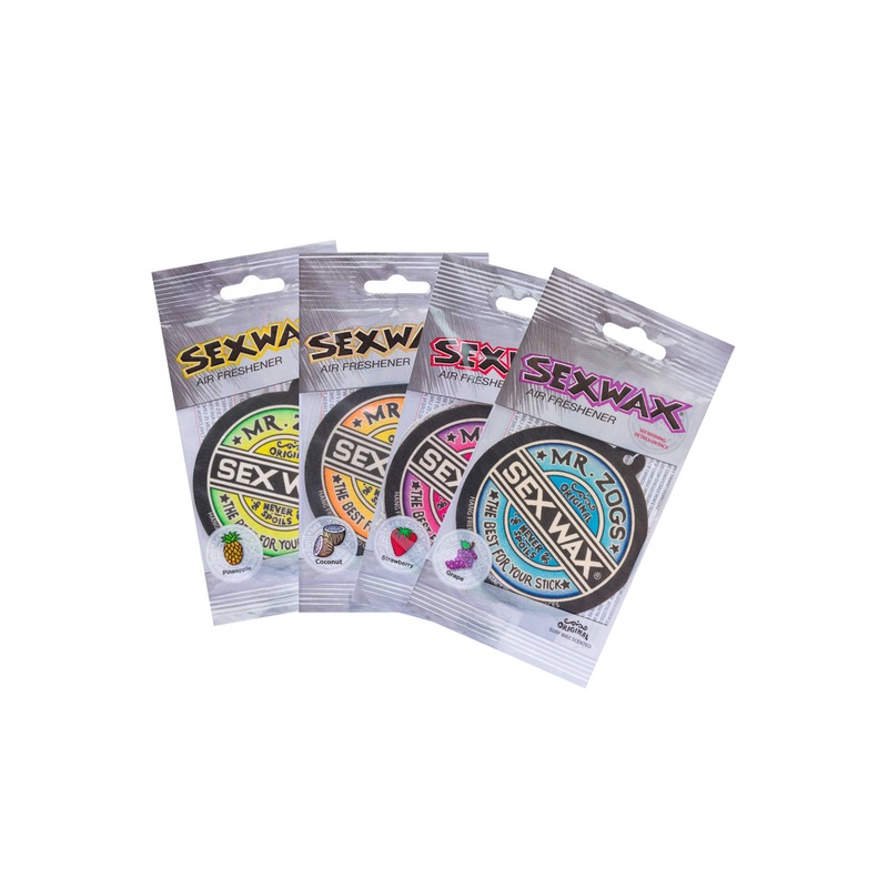 Sex Wax Car Air Freshener 4 Pack