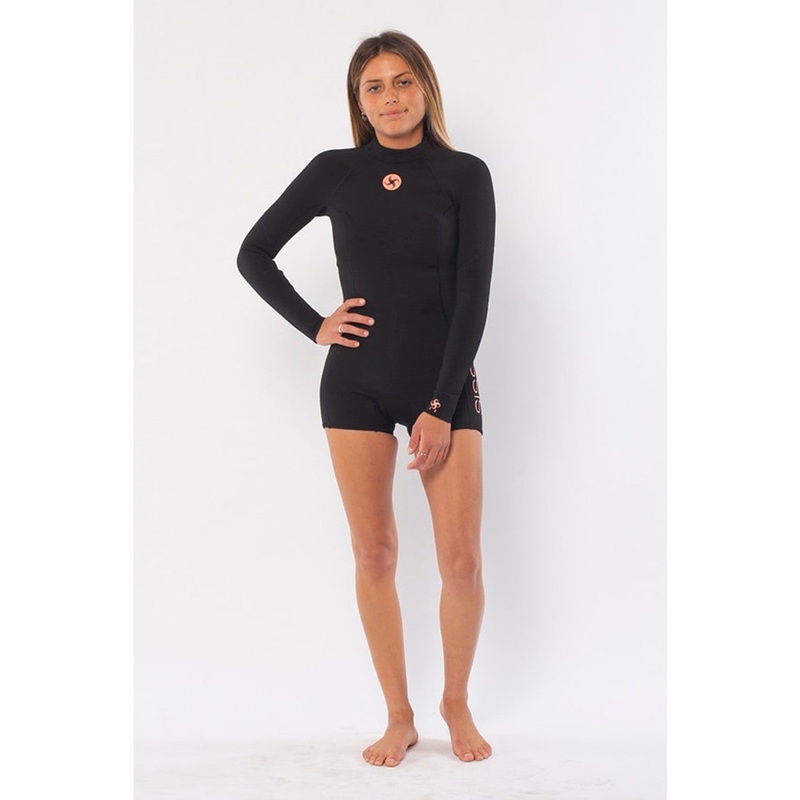 SISSTREVOLUTION SUMMER SEAS L/S BLACK WETSUIT