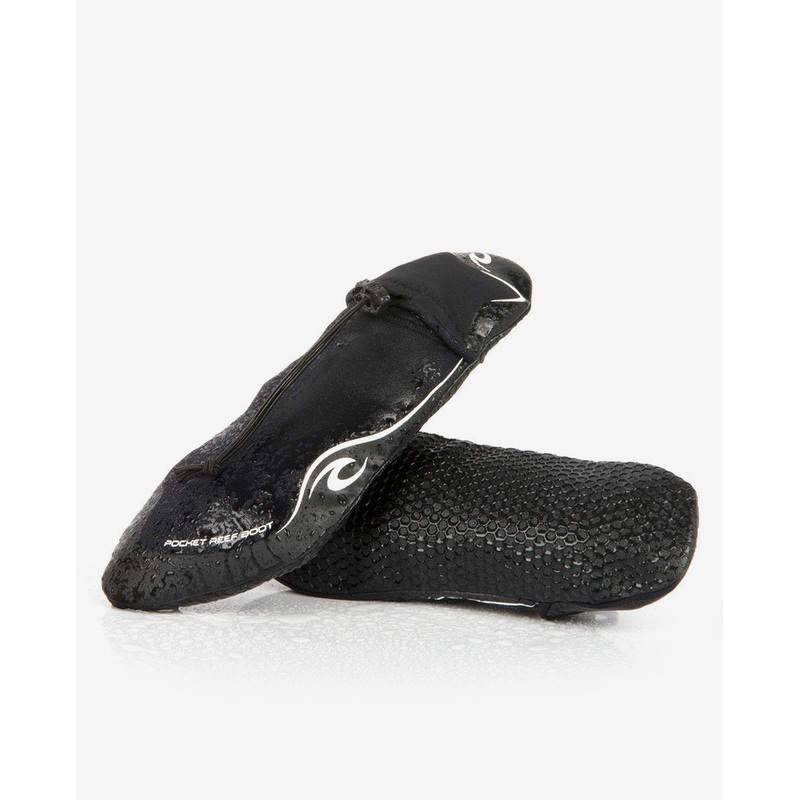 Rip Curl Pocket Reef 1mm Booties-Black