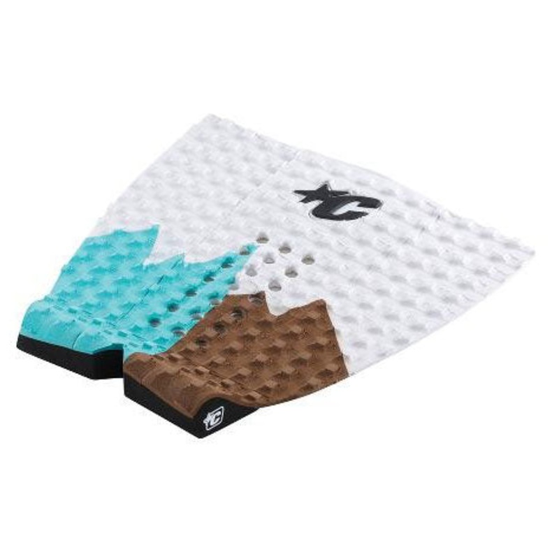 Creatures of Leisure Mick Fanning Deck Pad - White/Chocolate