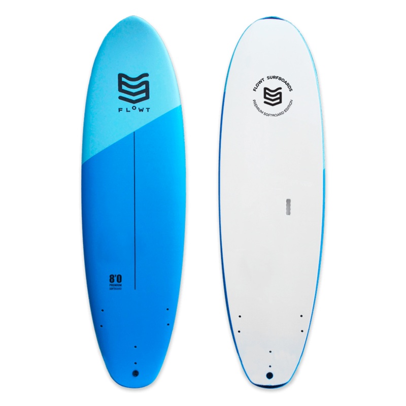 Flowt Premium Tanker Soft Top 8'0"-Blue