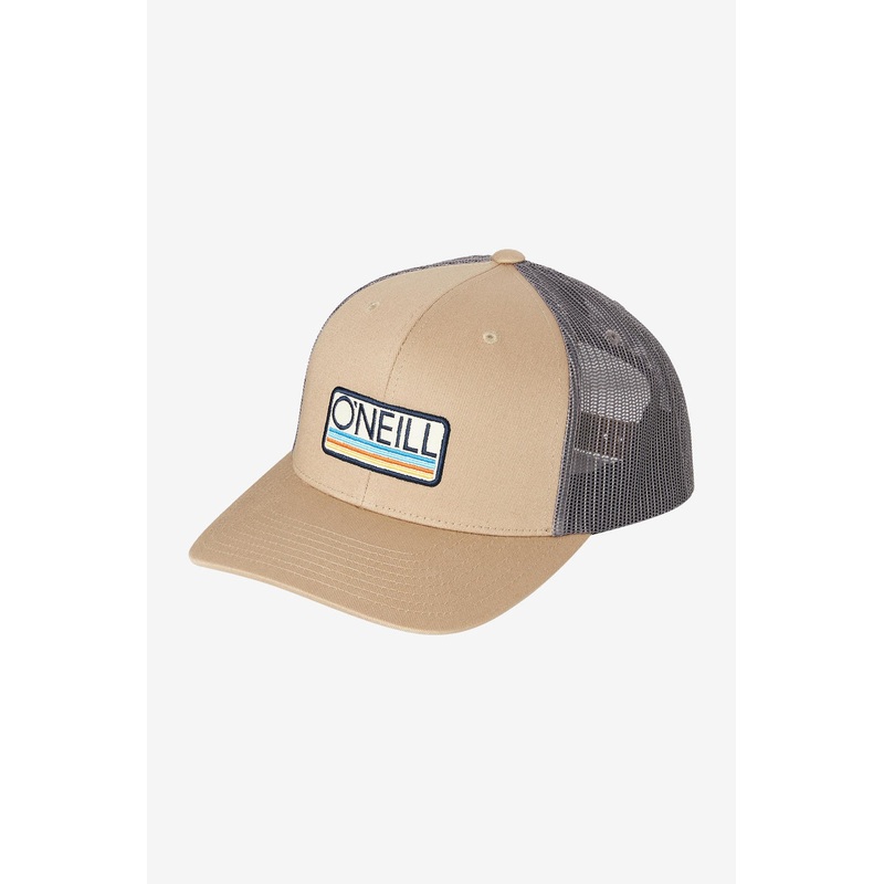 O'Neill Headquarters Trucker Hat-Khaki