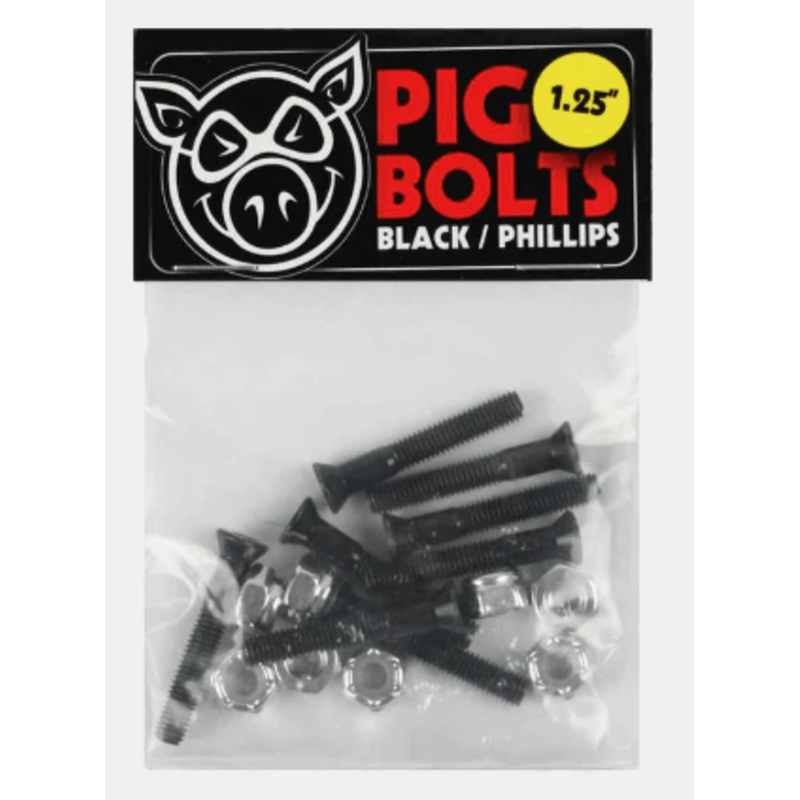 Pig Bolts Skate Hardware 1.25