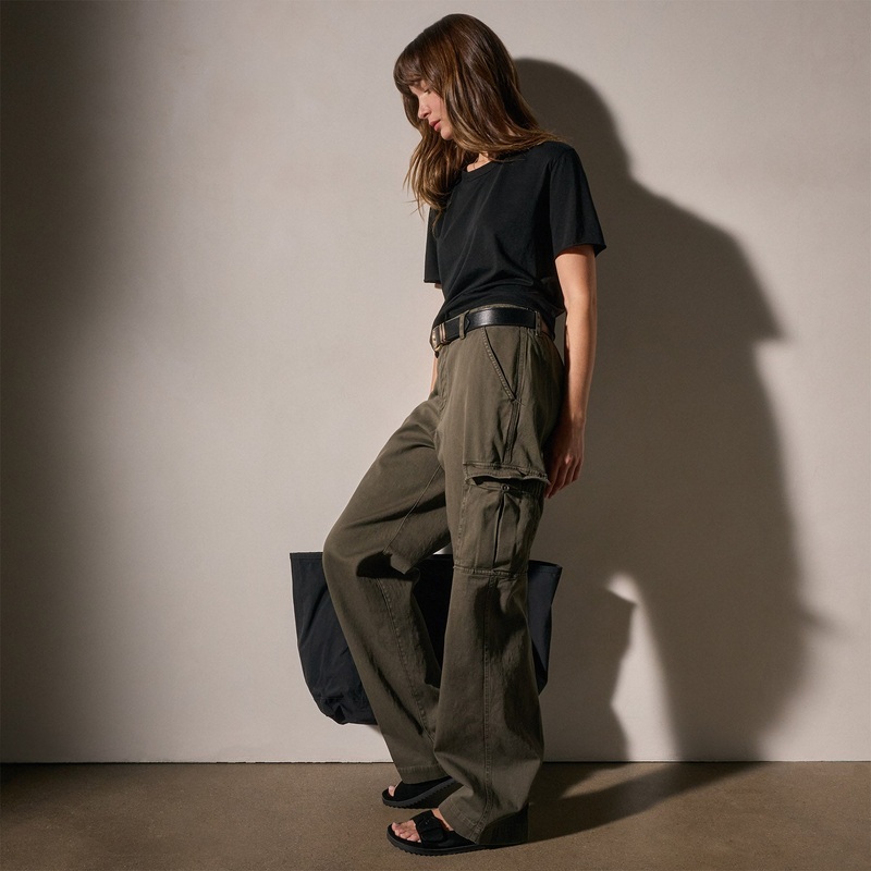 Army Cotton Slub Cargo Pant - Hunter Pigment