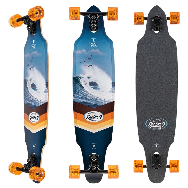 Sector 9 Wander Wings 38 Complete Skateboard