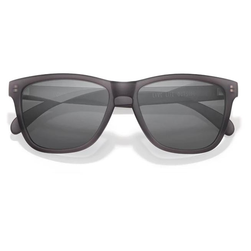 Sunski Headland Polarized Sunglasses - Grey Black