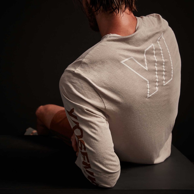 Y/OSEMITE Melange Tech Jersey Crew - Dapple