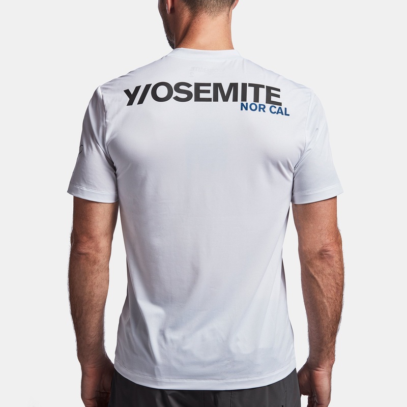 Y/OSEMITE Performance Nor Cal Graphic Tee - White