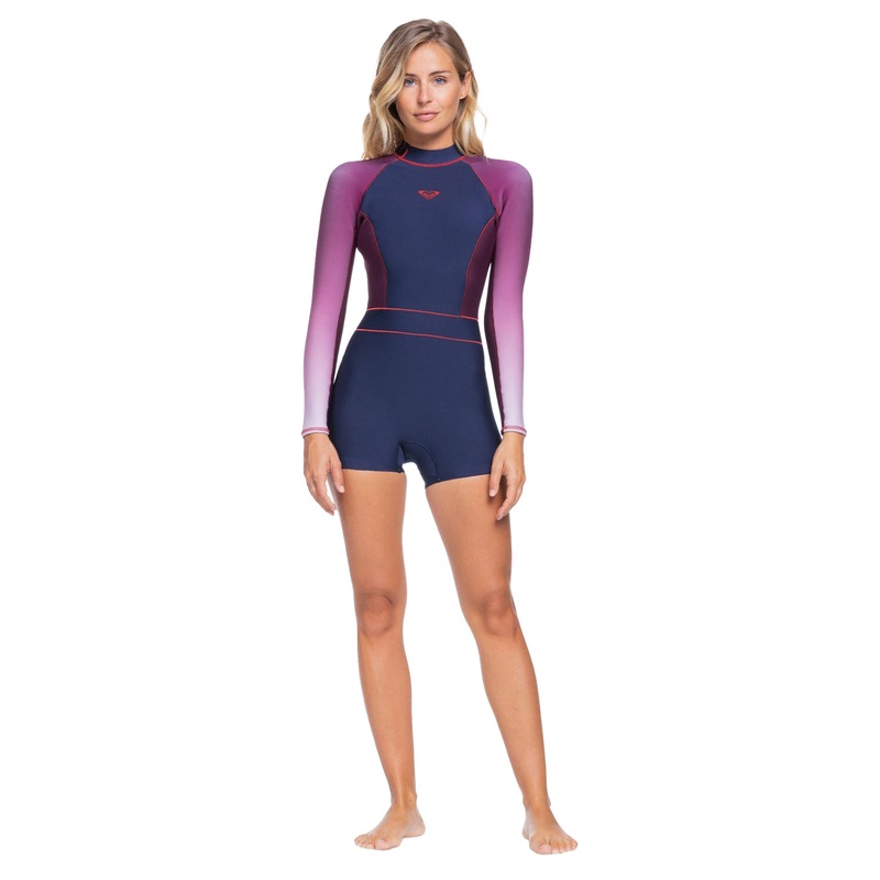ROXY Women's 1.5mm Rise Collection Back Zip Long Sleeve Springsuit Wetsuit