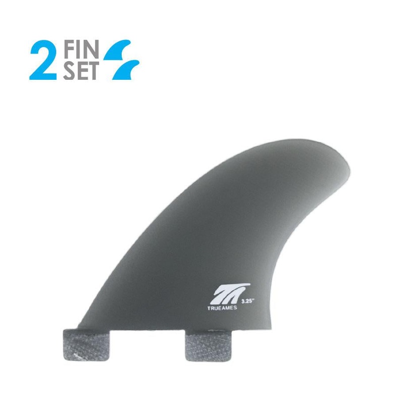 True Ames FCS Side Bite-Smoke-3.25"