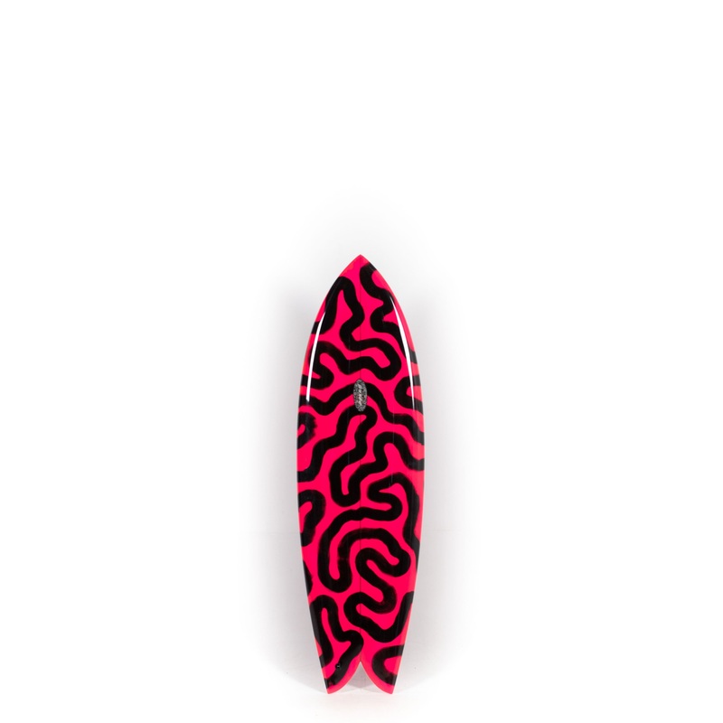 Pukas Surfboard - FISH by David Santos - 5'8" x 20.13 x 2.50 - 33.3L - DS00744