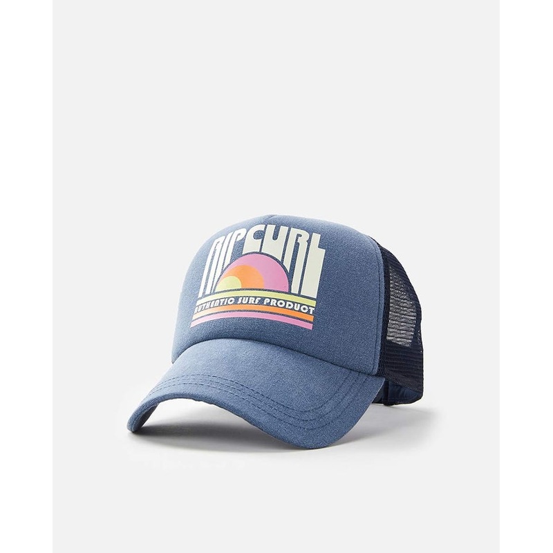 Rip Curl Wave Shapers Trucker Hat-Dark Teal