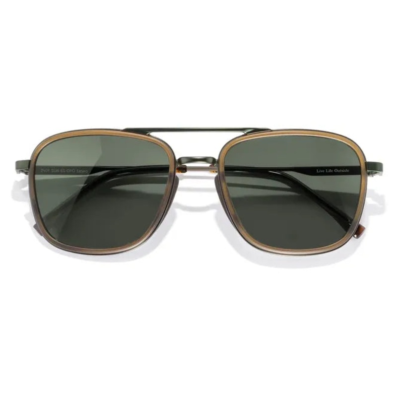 Sunski Estero Polarized Sunglasses - Olive Forest