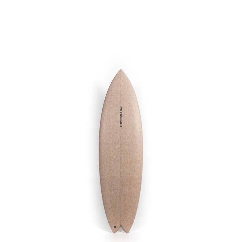 Lovemachine Surfboards - PEDESTRIAN SHIP by Ryan Lovelace - PU FLAX - 6'4" x 20 5/8 x 2 11/16 - 37.3L