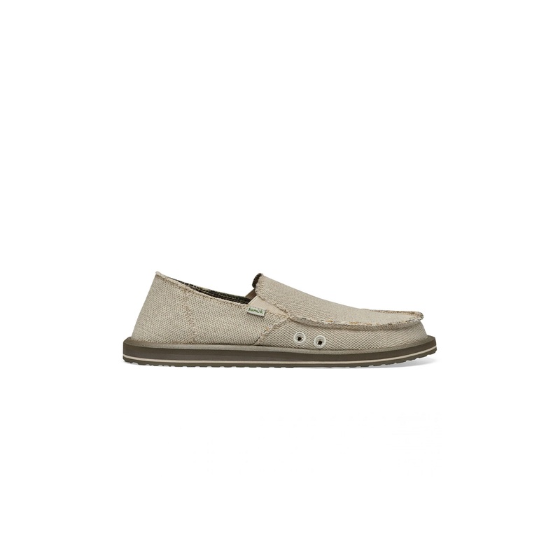 Sanuk Mens Hemp Slip On