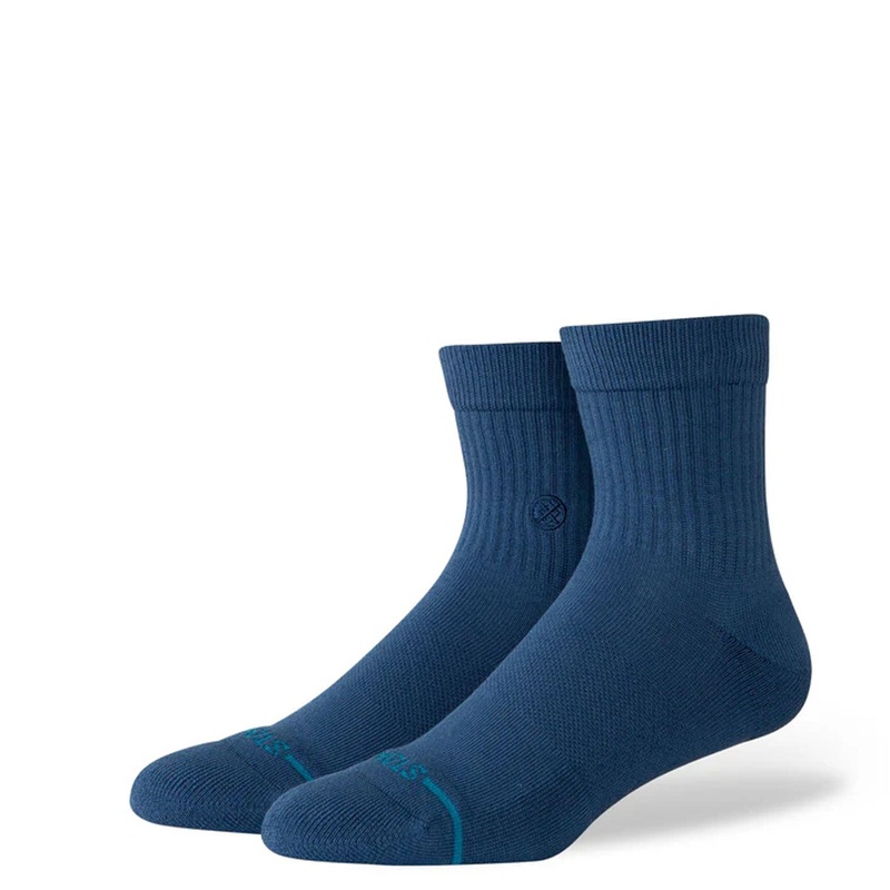 Stance Icon Quarter Men's Mid Cushion Sock - Dark Royal