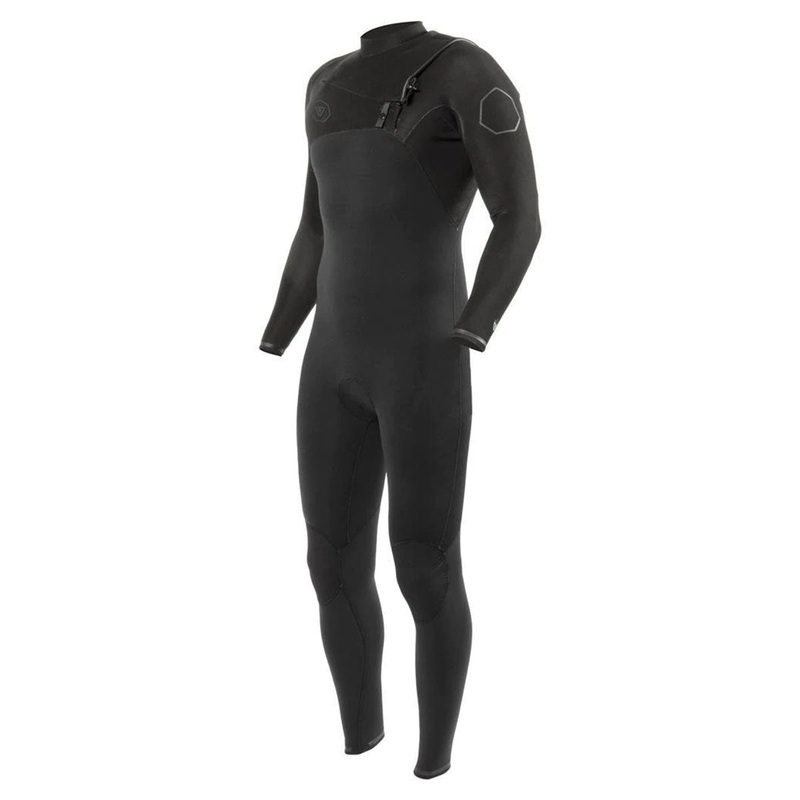 Vissla High Seas II 3/2mm Chest Zip Wetsuit - Stealth