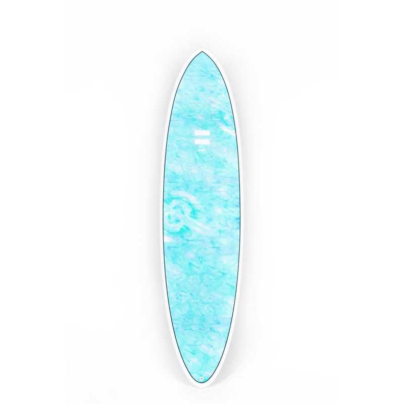 Indio Surfboards - THE EGG Swirl Effect Blue Mint - 7'10" x 22" 3/4x 3"- 62,75L