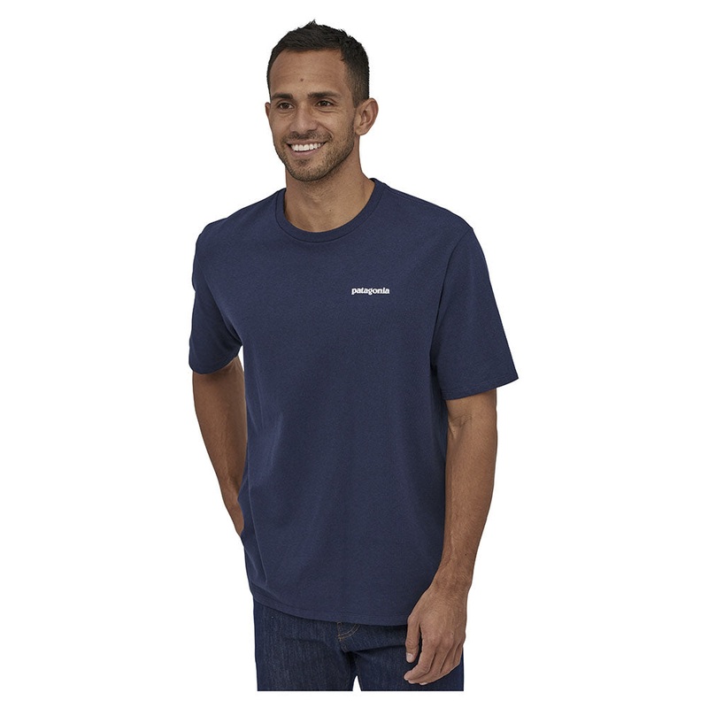 Patagonia Men's P-6 Logo Responsibili-Tee - Classic Navy