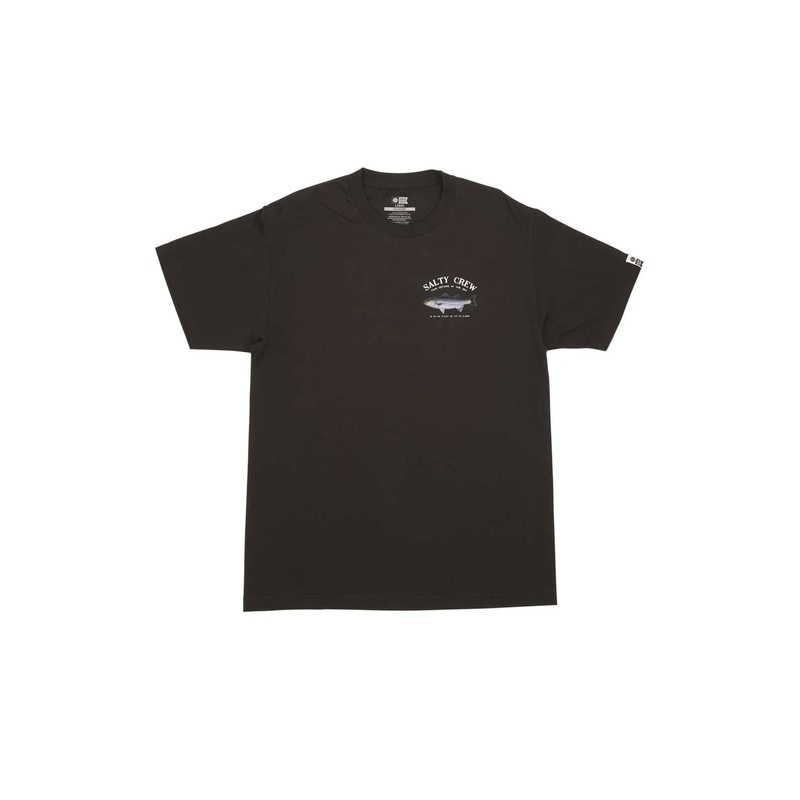 SALTY CREW - STRIPER TEE - CHARCOAL