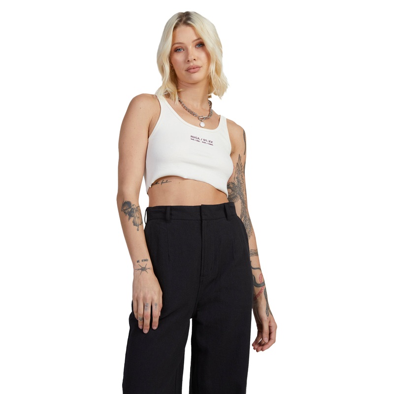 RVCA Womens Circa Cropped Tank