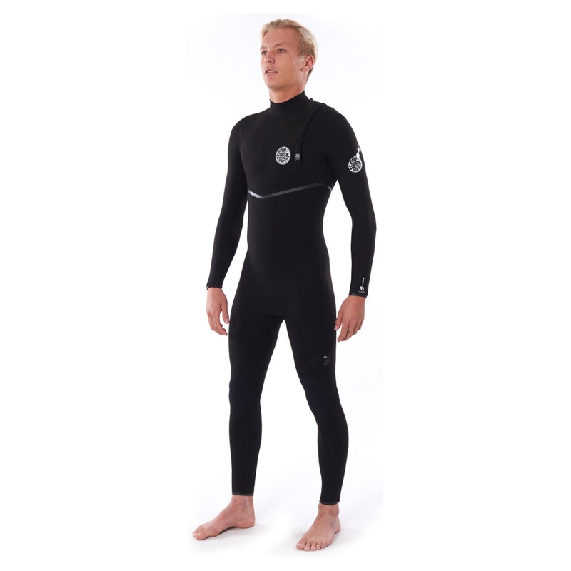 Rip Curl E Bomb 3/2mm Zip Free E6 Wetsuit - Black