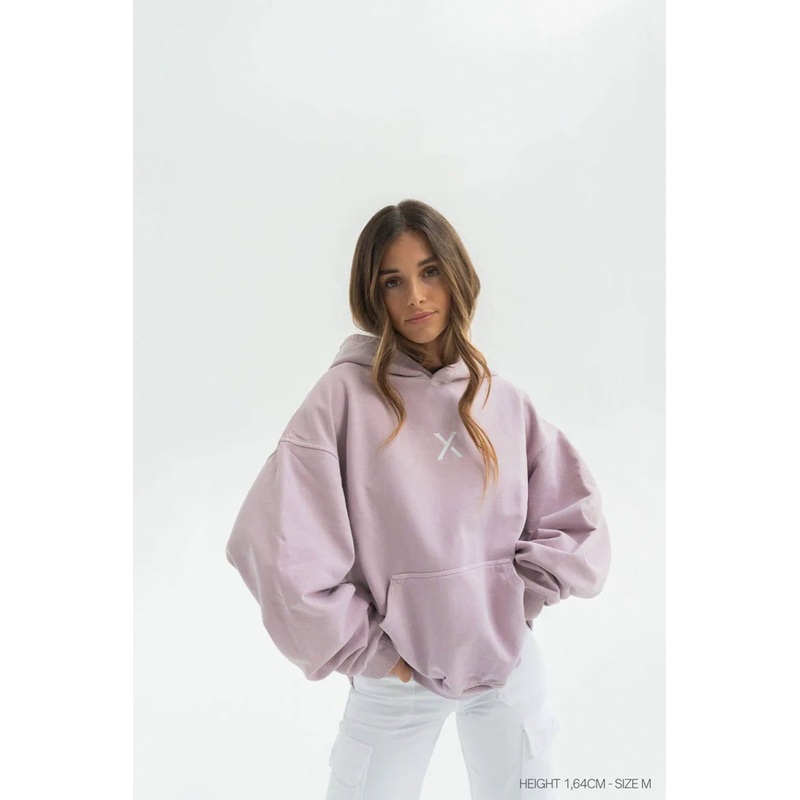 YUXUS - BELGRAVE HOODIE - LAVENDER