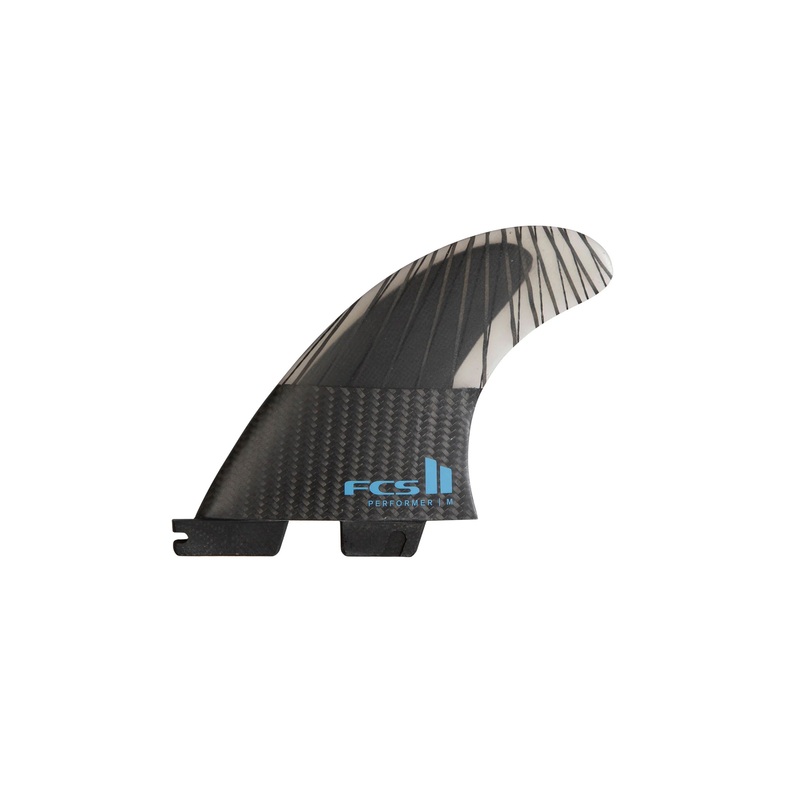 FCS - FCS II PERFOMER - PC CARBON - TRANQUIL BLUE - M - 3FINS