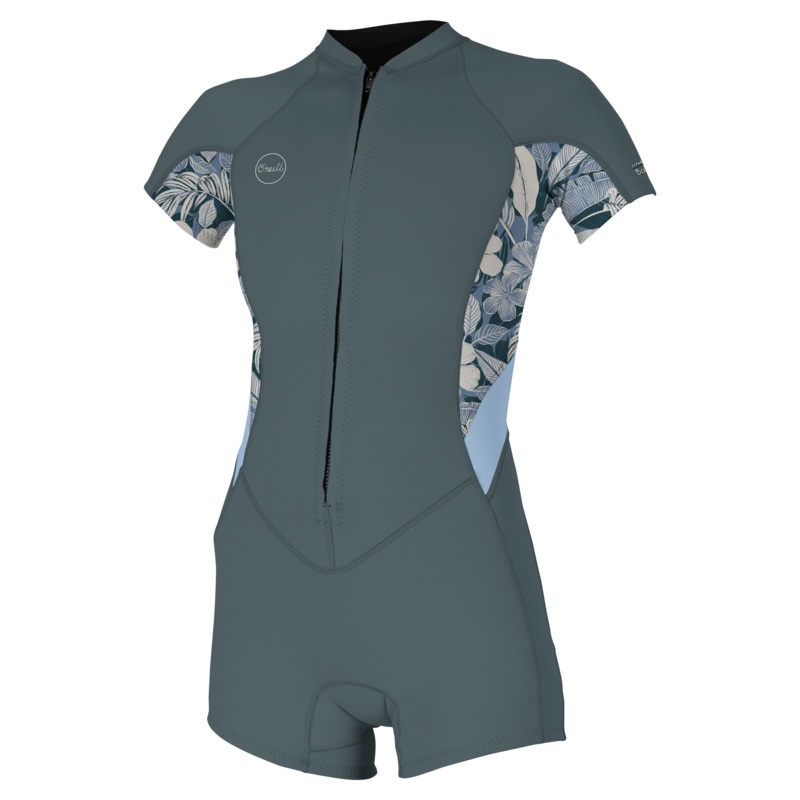 O'Neill Womens Bahia 2/1 Front Zip S/S Spring Suit