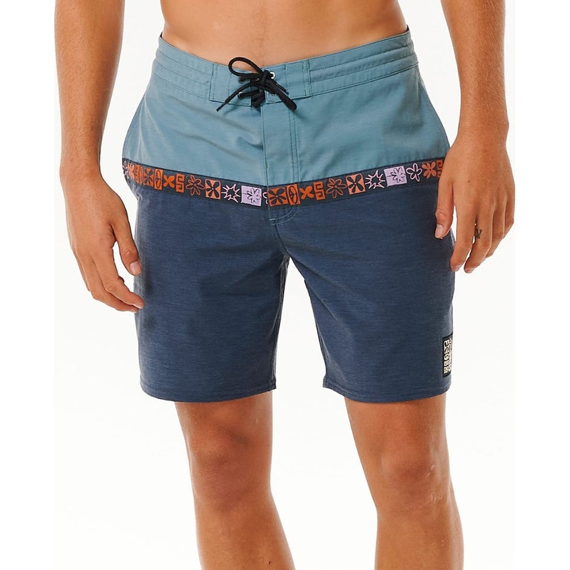 Rip Curl SWC Fungi Layday Boardshorts-Dark Navy