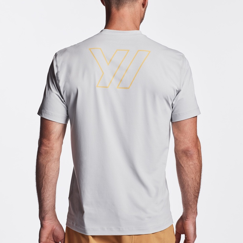 Y/OSEMITE Graphic Performance Knit Tee - Steel