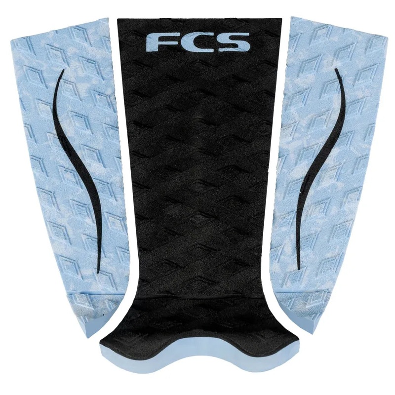 FCS Carissa Moore Deck Pad - Black / Blue