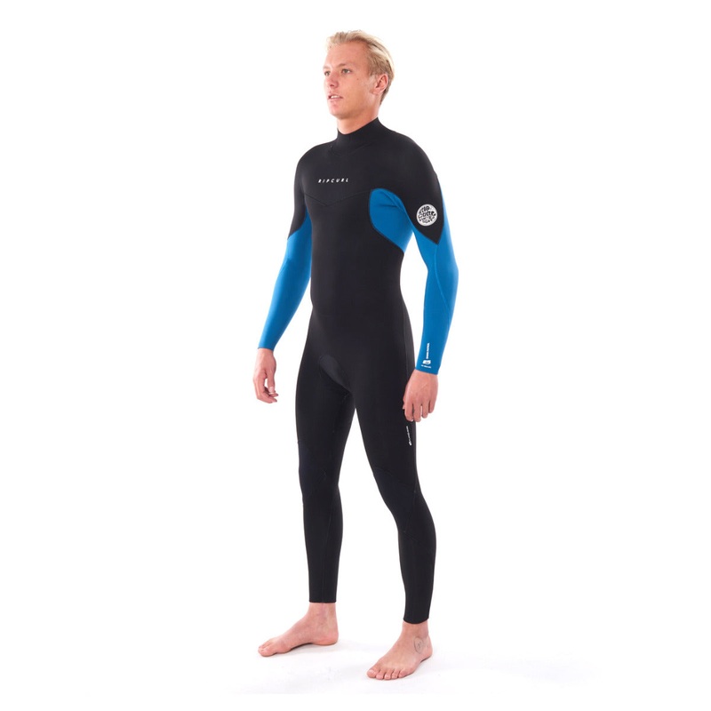 Rip Curl Dawn Patrol 5/3mm Back Zip Wetsuit - Blue