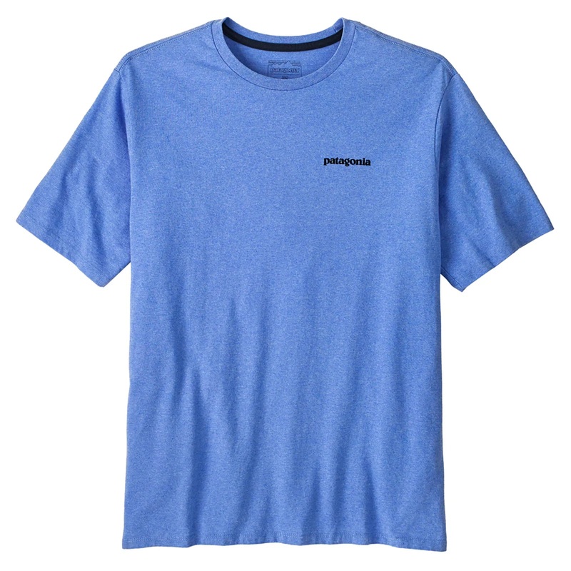 Patagonia Men's P-6 Logo Responsibili-Tee - Abundant Blue